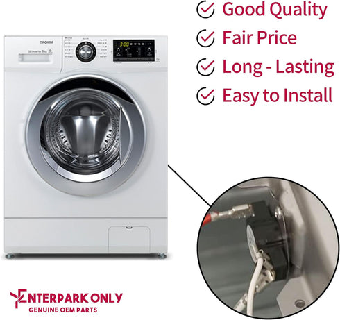 Enterpark 6931EL3001E Dryer Thermostat Replacement Part for LG Dryer, Replaces 6931EL3001C 503475 6931EL3001B 1122485
