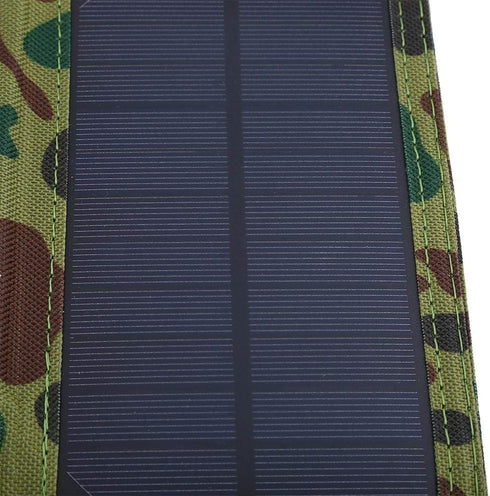 Solar Charger Portable Solar Power Bank with 3 Panels Waterproof Battery Pack for Phone, and More Outdoor Camping 5W 5V Mountaineering Camping Sup...