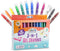 DOODLE HOG Washable Crayons 12 Colors, Kids and Toddler Crayons, Watercolor, Non Toxic, 3 in 1, for Kids Ages 4-8...