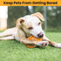 Dog Toys for Aggressive Chewers,Indestructible Natrual Rubber Dog Toy for Large Medium Small Dogs,Beef Flavor Tough Dog Chew Toy,Stress Release Ga...