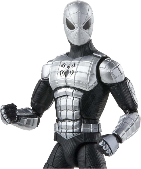 Spider-Man Marvel Legends Series 6-inch Spider-Armor Mk I Action Figure Toy, Includes 4 Accessories: 2 Alternate Hands and 2 Web FX...