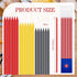 60 Pieces 2.8 mm Solid Carpenter Pencil Set Pencil Refills for Carpenter Carpenter Marker Woodworking Mechanical Pencil for Writing, Drawing, Draf...