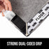 Gorilla Grip 16 Pack Rug Gripper Pads, Keep Area Rugs Corners from Curling and Bunching, Reusable Dual-Sided Flexible Sticky Pad, Grips Floor Unde...