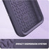ENCASED Protective Hybrid Case for Samsung Galaxy S22 Ultra (Rebel Series) - Purple...