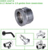 Brass Garden Hose to Shower Hose/Arm Handshower Adapter, G1/2 Female to 3/4" GHT Garden Hose Adapter, 2 Pcs...
