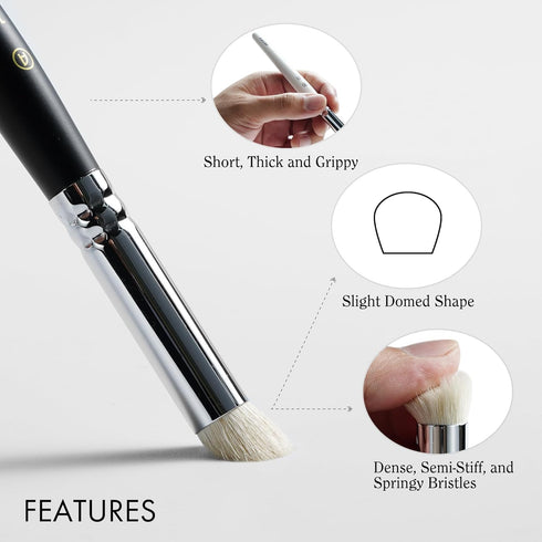 ARTIFY Drybrush Set of 5 Sizes: Expert Series Dry Brush for Effortless Miniature, Model, Ceramics, Citadel Painting - Hobby Detail Small Acrylic O...