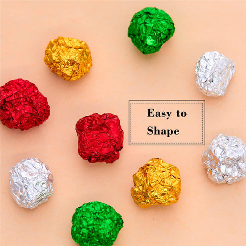 5.9 x 5.9 Inch Square Aluminium Foil Packaging Candy Wrappers Sugar Wraps Paper for DIY Candies and Chocolate Packaging by Party/Wedding/Birthday/...