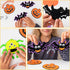 Felt Sheets Fabric, 7" x 11" Felt Fabric for Crafts 10Pcs Halloween Christmas Fabric Fall Felt for DIY and Sewing Projects (Black)...