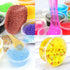 Augshy 40 Pack Small Slime Containers with Lids, Jello Shot Cups Condiment Containers Plastic Portion Cups with Lids for Salad Dressing Food Stora...
