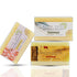 BlackShine | Organic Body Soap with Sponge, Natural Body Wash Women and Men with Goat Milk & Olive Oil - Sandalwood - Rose...