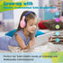 SIMOLIO Kids Wireless Headphones Girls with Volume Limited, Bluetooth Headphones with Microphone, Foldable and Adjustable, Stereo Wireless Over-Ea...