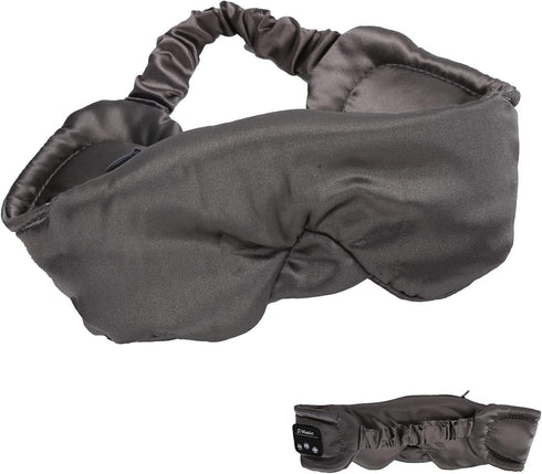 Silk 5.0 Eye Mask,Sleep Headphones, Handsfree Music Blackout Eye Cover,Builtin Speaker and Microphone,Sleeping Blindfold Mask for Men Women Office...