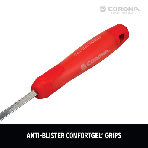Corona Clipper Company Corona CT 3344 Premium Stainless Steel ComfortGEL Hoe/Cultivator, No Size, Red...