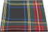 Traditional Dark Green & Black Tartan Pocket Square, Handkerchief, Check, Plaid...
