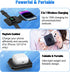 AURTEC Foldable Magnetic Wireless Charging Station, 15W Fast Charging, 3-in-1 Wireless Charger with QC3.0 Adapter, Compatible with iPhone 14/13/12...
