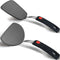 Silicone Spatula Turner Set of 2, 600°F Heat Resistant Silicone Cooking Utensils Set for Nonstick Cookware, Mixed Pancake Egg Burger Spatula Flipp...