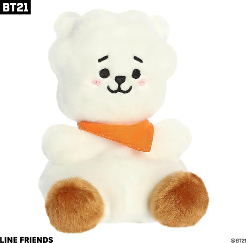 Aurora® Lovable BT21 Palm Pals™ RJ Stuffed Animal - Collectible Fun - Delightful Cuteness - White 5 Inches...