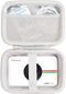 khanka Hard Travel Case Replacement for Kodak Step Touch & Polaroid Snap Touch Instant Print Digital Camera (white zipper)...