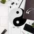 JANKOW Circular Tai Chi Mouse Pad - Yin Yang Design, Ideal for Students, Company Employees, and Esports Players (Tai Chi Pattern)...