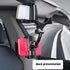 VAGURFO Rear View Mirror Phone Holder Mount, Car Phone Bracket/Stand with 270° Swivel and Adjustable Clips, Universal Smartphone Cradle, Black......