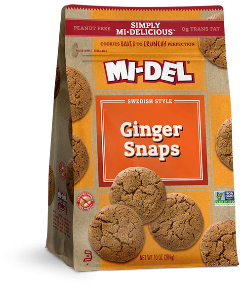 Mi-Del Ginger Snaps 10 oz...