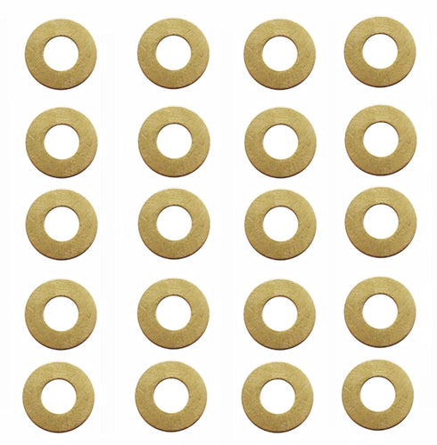 20 pcs EDC Pocket Knife Brass Washer Gasket for Cold Steel 26 SP, Pivot Pin Washers Meson Shim Gasket Replacement,Folding Knives Cushion Pad Ring ...