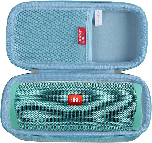 Hermitshell Hard Travel Case Fits JBL FLIP 5 / JBL FLIP 6 Waterproof Portable Bluetooth Speaker (Light Blue)...