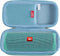 Hermitshell Hard Travel Case Fits JBL FLIP 5 / JBL FLIP 6 Waterproof Portable Bluetooth Speaker (Light Blue)...
