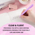 Fulmoon 50 Pcs Ballpoint Pens Bulk Retractable Comfortable Writing Pens Cute Back to School Supplies in Medium Point 1.0 mm for Teacher Student Br...