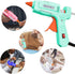 MONVICT Hot Glue Gun Kit, Mini Glue Gun with Carrying Case,20 Pcs Premium Glue Sticks, 10 Pcs Wood Craft sticks, Fast Preheating Hot Melt Glue Gun...