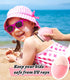 Sunscreen Applicator - Sunscreen Applicator for Kids, Roll on Sponge Applicator for Sunscreen, Sunblock Buddy Brush Set with Protective Caps, Sun ...