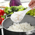 2PCS Rice Serving Spoon White Non-Stick Rice Spoon Paddle Rice Cooker Spoon Large Plastic Rice Spatula 7.95 Inch...