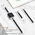 Silicone Band for Apple Watch Band 38mm 40mm 41mm Rosegold with 2 Pairs of Bee Charms Decor, Designer Sport Strap for Silver iwatch Bands Series 9...