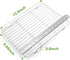 Cooling Rack and Baking Rack with Stainless Steel, 2 - Pack Heavy Duty Cooling Racks for Cooking and Baking, Sturdy Cookie Cooling Rack 13.5 x 9.4...
