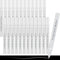 24 Pcs White Paint Pen Acrylic Paint Marker Bulk Permanent Marker with Water Based Paint for Rock Stone Plastic Wood Canvas Glass Metal Metallic C...