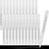 24 Pcs White Paint Pen Acrylic Paint Marker Bulk Permanent Marker with Water Based Paint for Rock Stone Plastic Wood Canvas Glass Metal Metallic C...