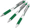 Zebra Classic Z-Grip Flight Ballpoint Pens - 1.2mm - Green - Pack of 3...