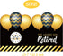 WATINC Retirement Party Jumbo Greeting Card Decorations, Official Congrats Retired Message Greeting Card Guest Book Farewell Party Supplies, Signa...