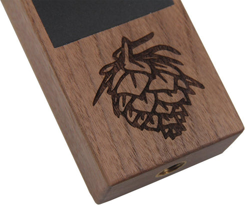 Engraved Beer Tap Handle with Chalkboard, 8"X 2", Square Beer Tap Handle Made from Walnut wood, Unique beer gift for men...