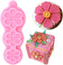 Knitted Flower Fondant Silicone Mold For Cake Decorating Cupcake Topper Candy Chocolate Polymer Clay Gum Paste...
