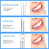 Dental Teeth Pick 7 Pack Stainless Steel Toothpick Kit Dental Tools Tooth Stains Remover Dental Floss Ficks Teeth Cleaning Tools with Holder for f...