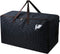 27.5 X 16.5 X 13.8, 3-Side Zip Open Storage Bag with Handles for Christmas Trees, Party Ornament Decorations Organizer Bags, Black Dots...