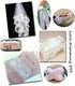 5 Yards Floral Lace Ribbon Stretch Tulle Lace Trim Elastic Webbing Fabric for DIY Jewelry Making Craft Clothes Accessories Gift Wrapping Wedding P...