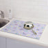 Dish Drying Mat Butterfly Daisy Flower Purple for Kitchen Counter Absorbent Dishes Drainer Microfiber Large 18x24 Inch...