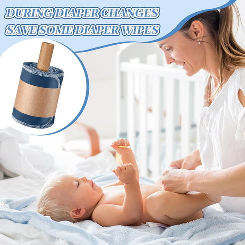 30 Pack Reusable Bidet Towels Washable Reusable Toilet Paper Bulk Paperless Towels Rolls Flannel Cotton Treadmill Towels Cloth Wipes Bathroom Napk...