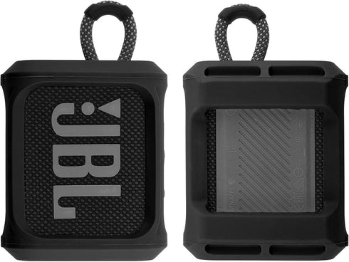TXesign Silicone Case Cover for JBL Go 3 Portable Speaker with Removable Strap for Bike Golf Cart Travel Carrying Case Protective Sleeve Speaker C...