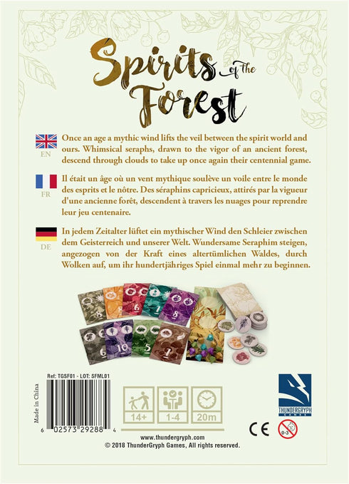 Thundergryph Games Spirits of The Forest Board Game | Abstract Strategy Game | Open Drafting and Set Collection Game for Adults | Ages 14+ | 1-4 P...