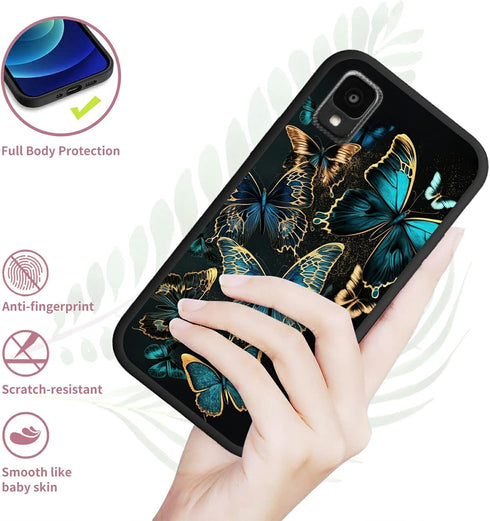 Case for TCL 30Z T602DL, TCL 30Z Phone Case for Women Men, Full Body Slim Fit Ultra Thin Flexible TPU Silicone Shockproof Protective Soft Case for...