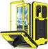 Samsung Galaxy S22 Ultra 5G 2022 Rugged case with Screen Protector Stand Camera Slide Cover for Samsung S22 Ultra Metal Military Sturdy Armour Sho...