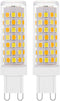 I-SHUNFA Wi-Fi Smart G9 LED Bulbs,Compatible with Alexa/Google Assistant, Dimmable,Warm White to Cool White, Brightness Adjustable 1%-100% 120V,0....